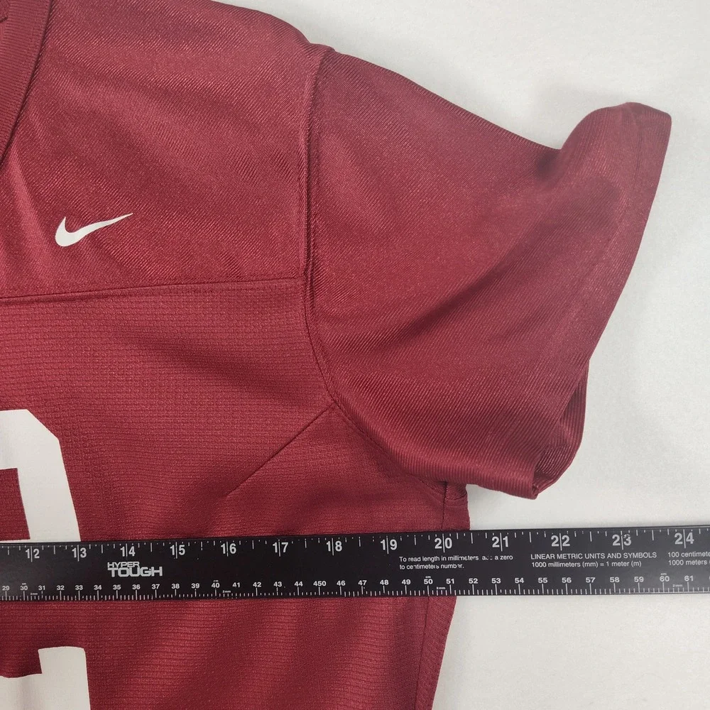 Nike Alabama Crimson Tide Jersey Womens Large Red 12 Football Top
